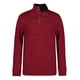 thumbnail image 1 of Jersey Izod con cierre de cremallera para niños, rojo jaspeado, 14-16 años, 1 of 1