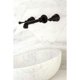 thumbnail image 2 of Grifo de baño Kingston Brass KS7120BL de montaje en pared de 8 pulgadas, negro mate, 2 of 4