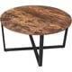 thumbnail image 1 of Mesa de Centro Redonda Drammen Estilo Industrial, 1 of 6