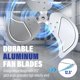 thumbnail image 5 of Pared de piso de metal de alta velocidad Fan iLiving de 20 pulgadas y 5800 CFM, 5 of 8