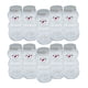 thumbnail image 1 of 10x Muñeco De Nieve Botellas De Jugo Navidad 500ml Transparente Para Escalada Camping Plata, 1 of 5