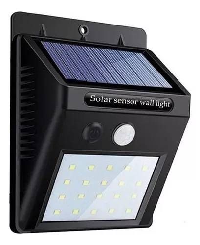 Lighthing - Pack 2 Panel Solar Con Sensor De Movimiento 5W 6000K