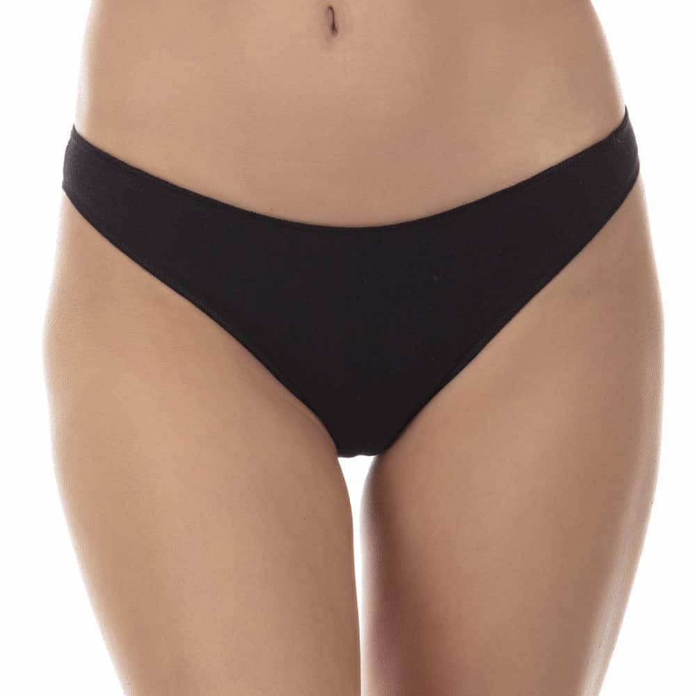 Lady Genny - Tanga A La Cadera De Algodón Elasticado