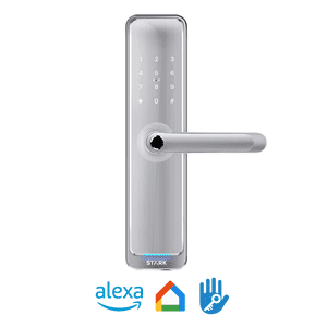 Stark Design - Cerradura Digital Acceso Principal. Modelo: H35B (Resistente Al Agua Y Rayos Uv). Manilla Reversible.