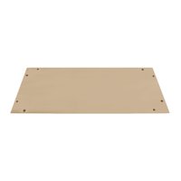 Magideal - Estera De Trasplante De Cuero Pu, Estera De Jardinería Interior De 23,6X11,8 Pulgadas, Herramientas De Bonsái Reutilizables, Portátil Para Controlar Beige