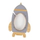 thumbnail image 2 of Madera Rocket Shpae Piggy Bank Decoraciones De Escritorio Para Ni?os, Ni?as De 3 A 12 A?os, Gris, 2 of 5