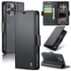 thumbnail image 2 of CaseMe tipo cartera iPhone 16 Pro Max con cierre magnético, RFID, tarjetero, soporte, carga inalámbrica, 2 of 5