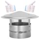 thumbnail image 1 of Tapa para Chimenea Topfurn de 8 Pulgadas (20 cm) Acero Inoxidable Ajustable, 1 of 7
