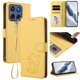 thumbnail image 2 of Funda de Gato tipo Libro para Motorola Edge 60 Fusion, Amarillo, 2 of 6