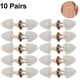 thumbnail image 1 of Hebillas de cuero para coser con botón de cuerno de resina para 10 pares Hebilla de cinturón de abrigo, 1 of 8