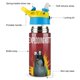 thumbnail image 3 of Exploding Kittens Botella de Agua con Tapa Pop Top de Un Toque, Acero Inoxidable, a Prueba de Fugas, para Deportes, Botella Infantil azul 12 oz, 3 of 6