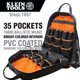 thumbnail image 4 of Mochila Bolsa de Herramientas KLEIN TOOLS 35 Bolsillos Negro/Naranja/Gris, 4 of 9