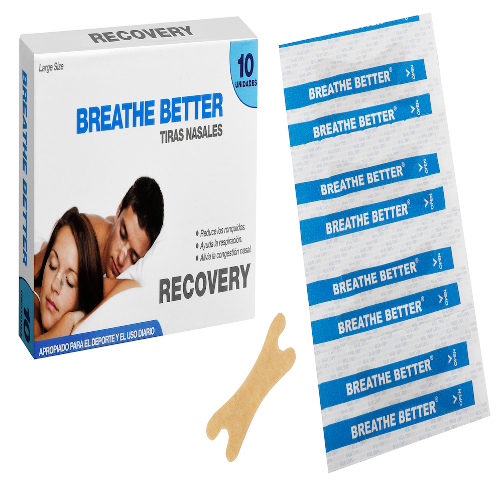 Respira Mejor Recovery - Congestion Nasal, Reduce Ronquidos 10U