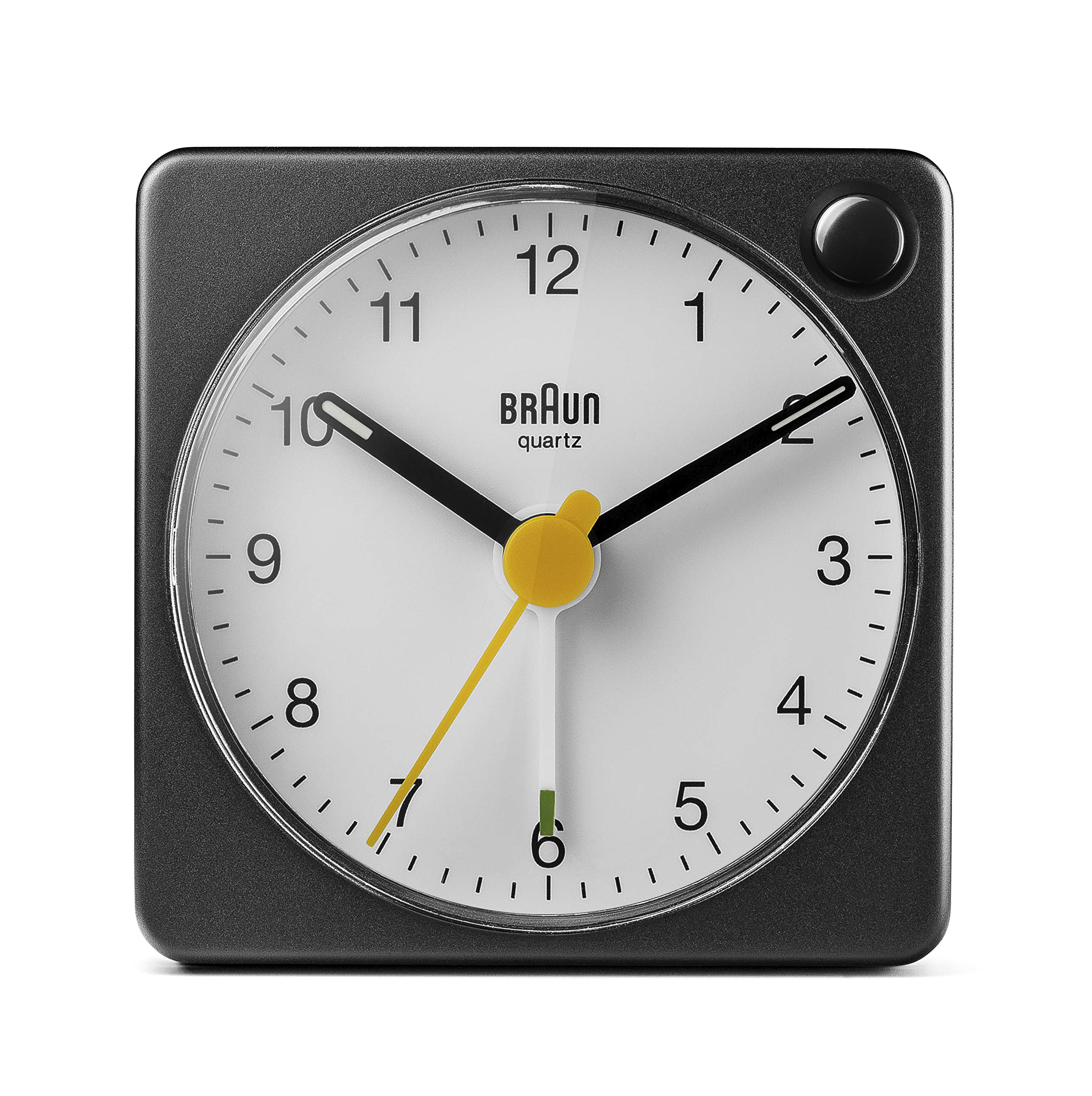 Reloj Despertador Braun Classic Travel Analógico Con Despertador Y Luz