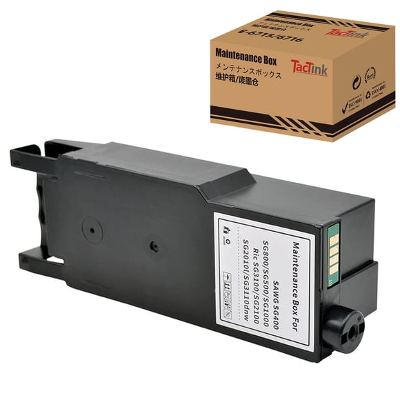 Depósito de tinta residual TacTink para Sawgrass SG400, SG500, SG800 y SG1000