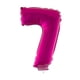 thumbnail image 4 of Globo de aluminio con forma de bastón, número 2 a 16, color rosa divertido, 4 of 8