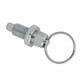 thumbnail image 2 of émbolo índice con anillo de extracción Pasador de bloqueo con resorte M12-8 Acero inoxidable, 2 of 5