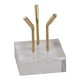 thumbnail image 3 of Caballete Soporte Estante Soporte Minerales Ágata Bola De Cristal Soporte De Exhibición Acrílico S, 3 of 5