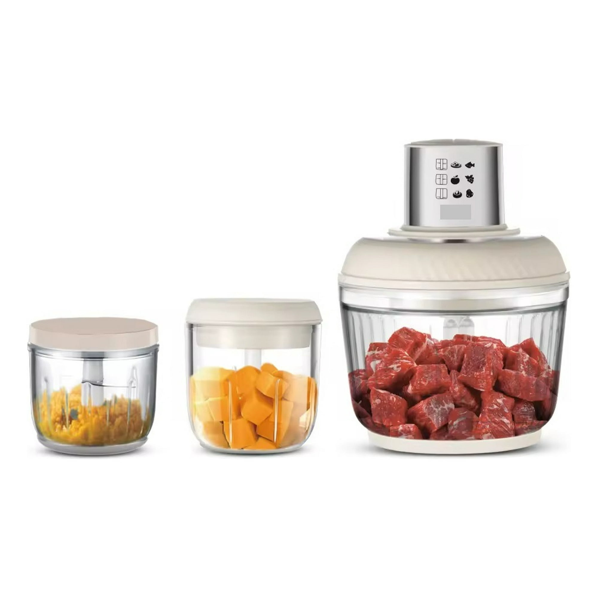 Genérico - Procesador Alimentos 3en1 Versátil Multifuncional Jhn