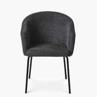 Form Design - Silla Tapiz Easton Gris Oscuro