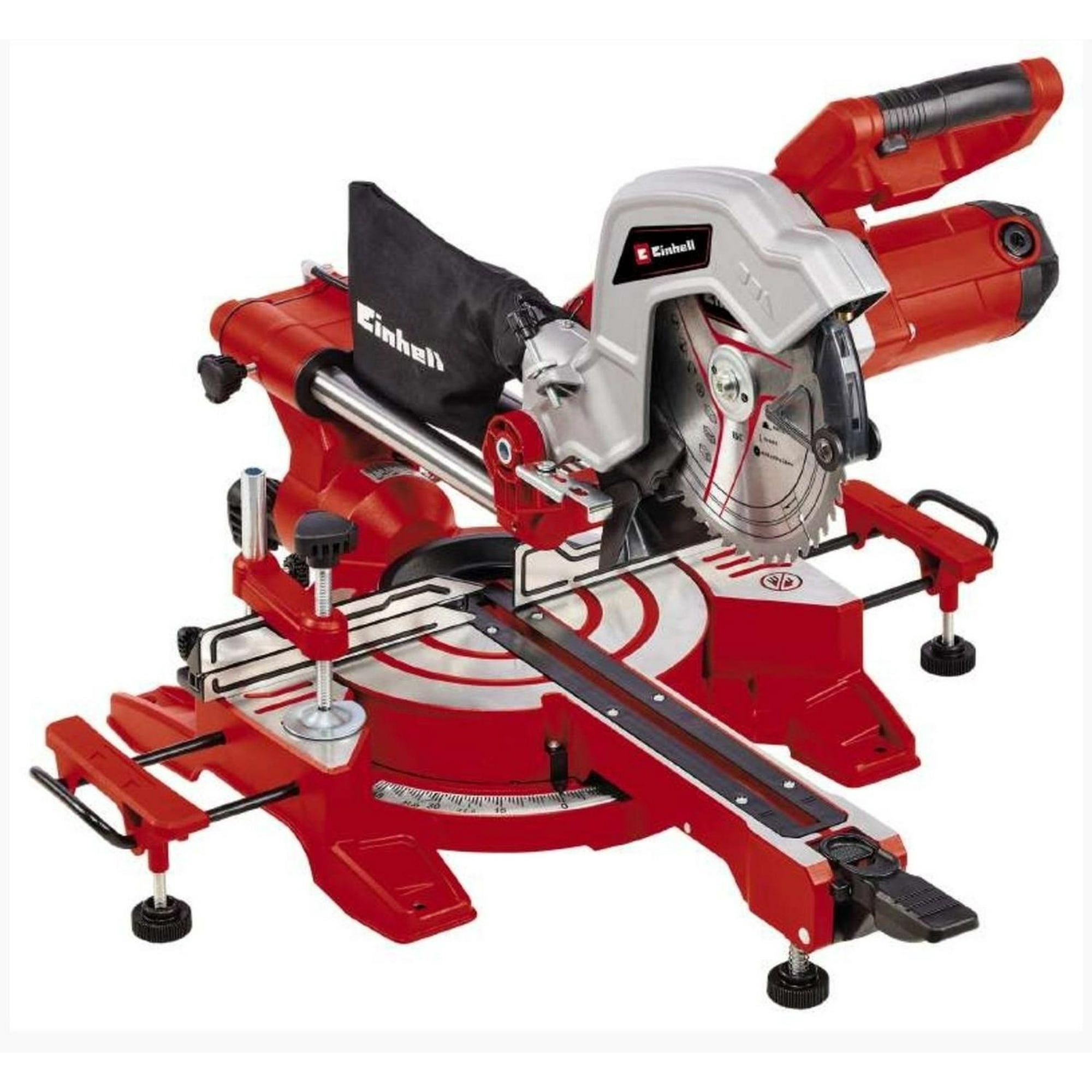 Ingleteadora Telescópica 8 Tc-sm 216 Einhell Rojo