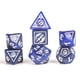 thumbnail image 3 of Set de dados D&D Adventure Fighter Class Blue con 2024 iconos, 3 of 3