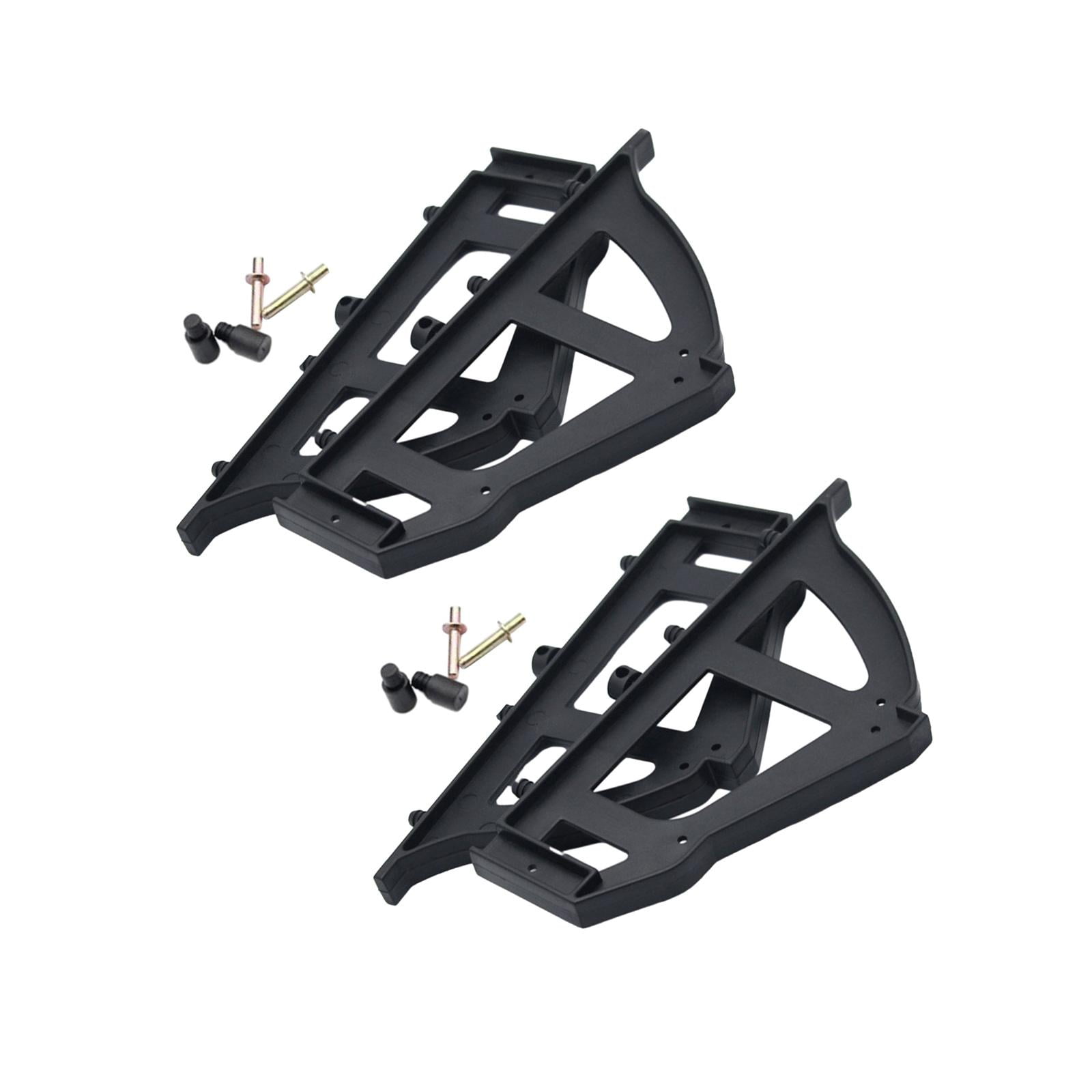 Magideal - 4 Piezas De Bisagras Para Zapatero, Bisagras Para Cajón De Zapatos, Accesorios Para Estante Giratorio, Marco Giratorio Para Cajón De Zapatos Para El , Negro