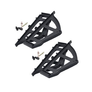 Magideal - 4 Piezas De Bisagras Para Zapatero, Bisagras Para Cajón De Zapatos, Accesorios Para Estante Giratorio, Marco Giratorio Para Cajón De Zapatos Para El , Negro