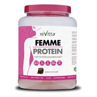 Revitta Wellness - Proteína Mujer Whey + Colágeno + Fibra Femme Protein 1 Kg