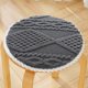 thumbnail image 1 of suxuMhao Cojín Redondo Peludo, 2 Packs Cojín de Asiento de Felpa de 16 Pulgadas de Diámetro, Cojín de Silla Tamaño M para Silla de Computadora y Silla de Oficina, Cojín de Silla de Poliéster Suave, 1 of 4