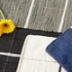 thumbnail image 3 of Alfombra DII Modern Farmhouse de algodón Chindi, 26 x 40 cm, color negro y crema, 3 of 3