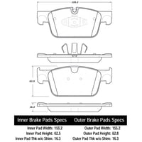 Pastillas Freno Para Auto Allied Nippon Adb02374