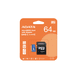 thumbnail image 2 of Tarjeta de Memoria ADATA MicroSD Clase 10 con Adaptador de 64GB, 2 of 3