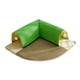 thumbnail image 1 of Cama Túnel para Gatos, Juguete de Juego para Mascotas, Cueva de Gato para el Hogar, Verde, 1 of 3