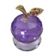 thumbnail image 3 of Estatuilla De Manzana De Cristal, Pisapapeles, Decoración Del Hogar, Coleccionables, Regalo, Púrpura, 3 of 5