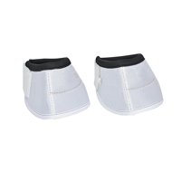 Magideal - Botas De Campana Para Caballos Bota Protectora Para Cascos Protección Para Cascos Tela Oxford Fácil De Poner Y Quitar Robusto Rápido De Envolver Antic Blanco