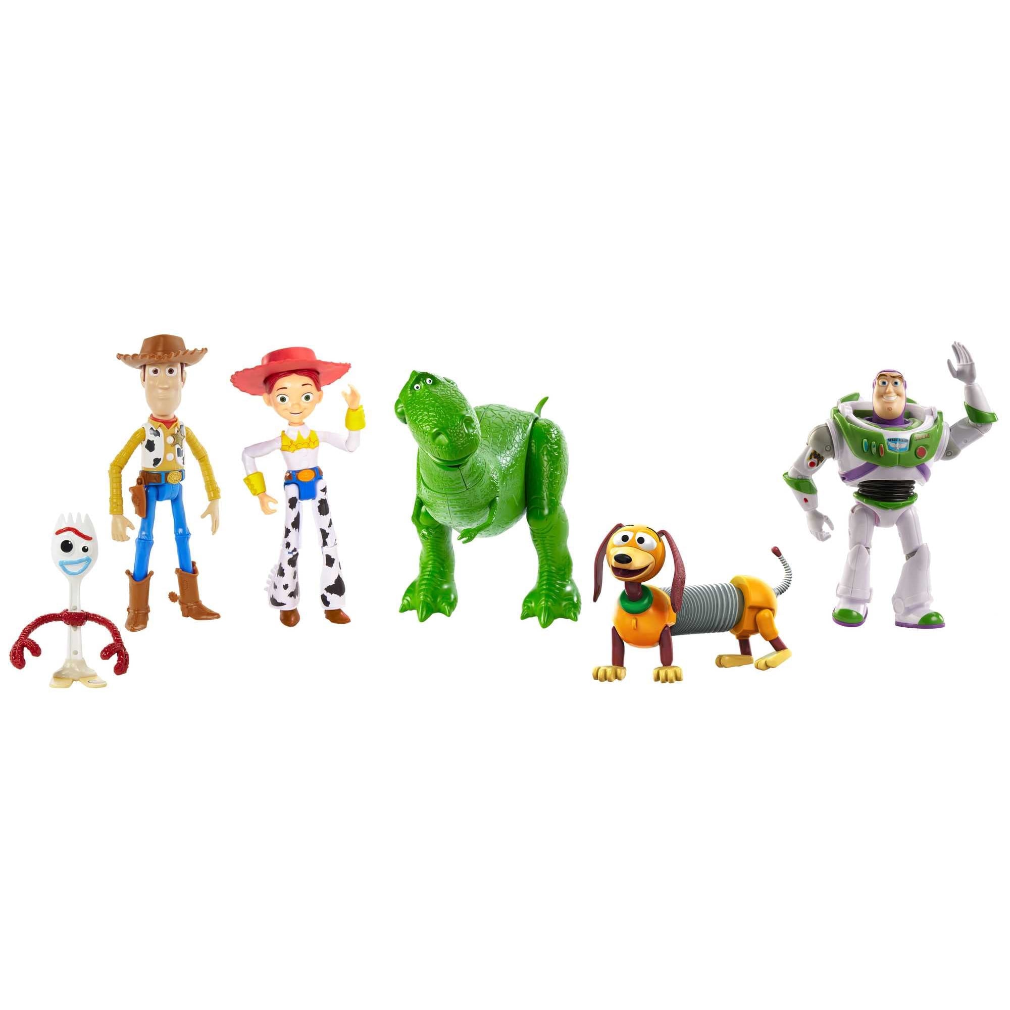 Figuras De Acción Mattel Disney Pixar Toy Story 4, Paquete De 6