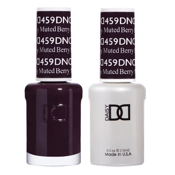 Set de esmaltes en gel DAISY DND Purple Collection 459 Muted Berry