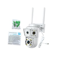 Bothyi - Cámara De Seguridad Utilidad Multilente Vigilancia Inalámbrica Práctica Premium