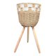 thumbnail image 1 of Macetero Tejido Porta Maceta Rustico Beige Blanco 50x25cm Beige, 1 of 4