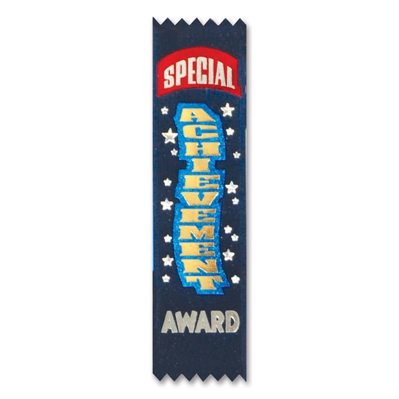 Paquete económico de listones Beistle Special Achievement 10 pzas 4 x 16 cm