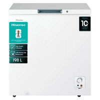 Freezer Horizontal Hisense Fc258D4Aw1 198 L Blanco
