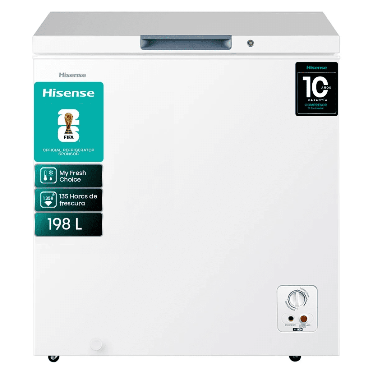 Freezer Hisense Horizontal / Fc258D4Aw1 198 Litros | Lider