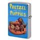 thumbnail image 1 of Carcasa para Encendedor Desmarcar Pretzel y los Cachorros Metálica, 1 of 6