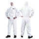 thumbnail image 1 of Overol desechable Hazmat Suit YIBER para todo el cuerpo, blanco, talla grande, 1 of 6