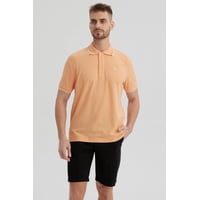 Fashionspark - Polera Hombre Piqué Básica Lisa Damasco