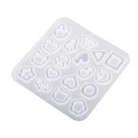 Magideal - Diy Resina Fundición Suministros Decorativos Fabricación De Joyas Artesanías De Epoxi Hechas A Mano Colgante Reutilizable Para Llavero Joyería De Boda