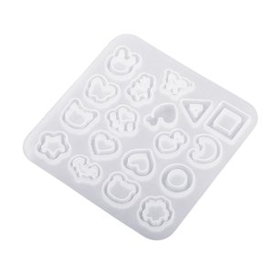 Magideal - Diy Resina Fundición Suministros Decorativos Fabricación De Joyas Artesanías De Epoxi Hechas A Mano Colgante Reutilizable Para Llavero Joyería De Boda