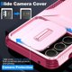 thumbnail image 3 of Funda Resistente para Samsung Galaxy A34 5G con Tapa Deslizante y Protección Militar Rosa, 3 of 6