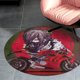 thumbnail image 4 of Moto Bicicleta Alfombra Redonda de Felpa Coral, Antideslizante, No Desprende Pelusas, Lavable y Duradera para Salón, Dormitorio y Habitación de Niños 60cm, 4 of 6
